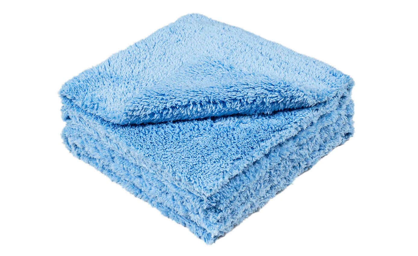 Laveta Microfibra fara Margini speckLESS WaxUp, Albastru, 550 GSM, 40x40cm