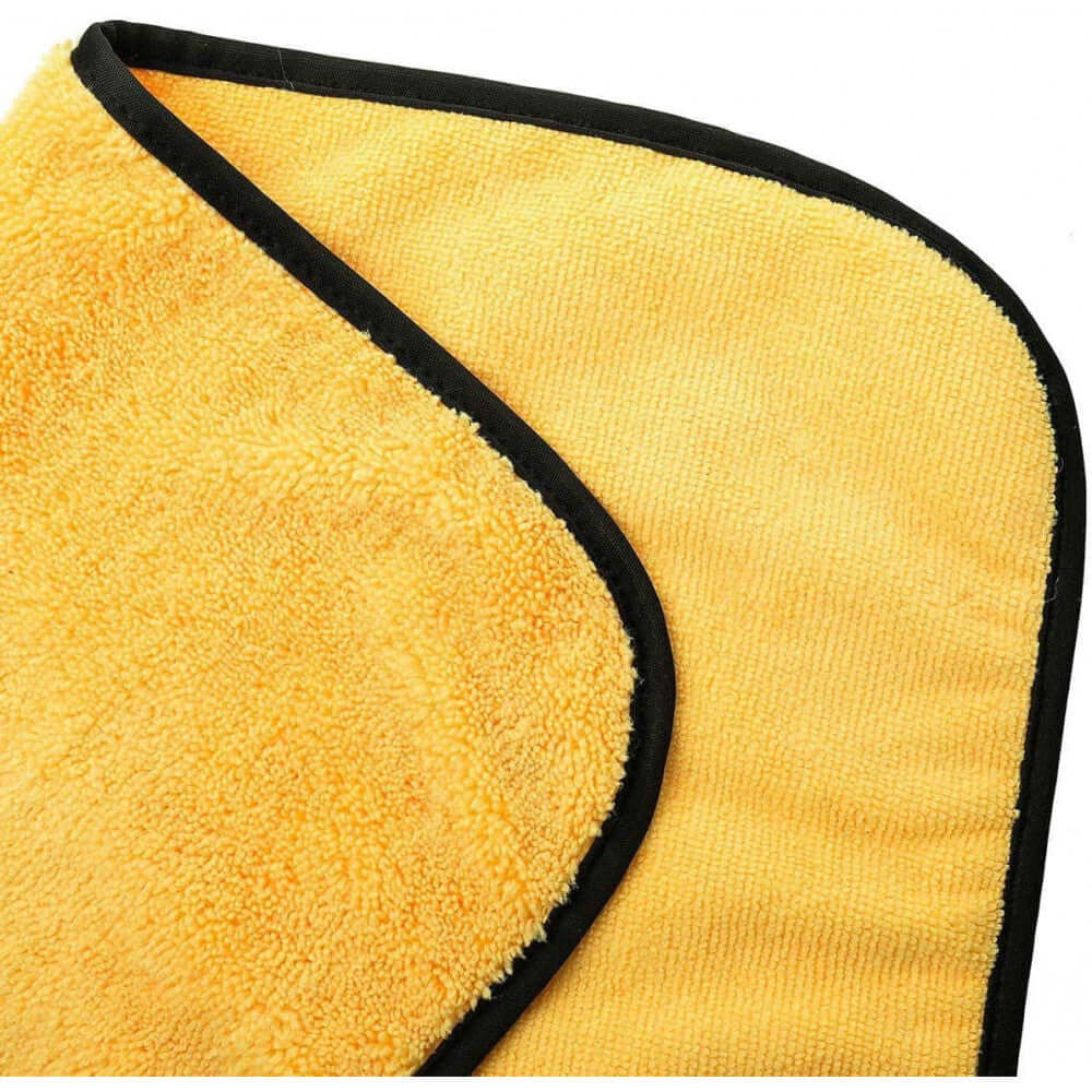 Laveta Microfibre speckLESS Glazer, Galbena, 380 GSM, 40x40cm