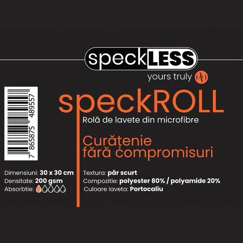 Rola Lavete Microfibra speckLESS speckROLL, Uz General