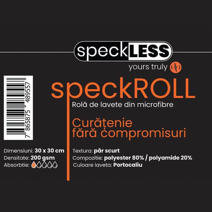 Rola Lavete Microfibra speckLESS speckROLL, Uz General